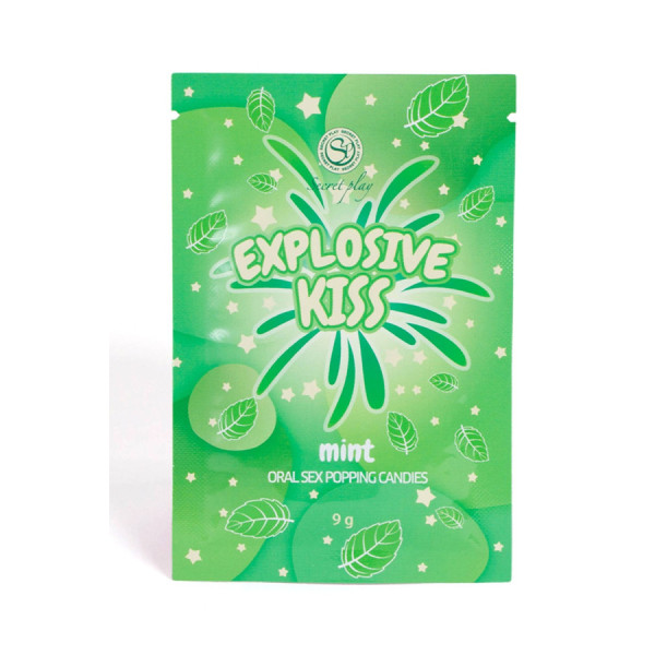 Bonbons pétillants à la menthe spécial sexe oral 